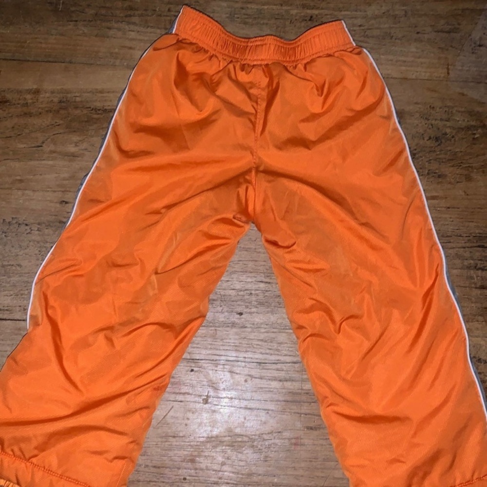 4 T toddler boys snow pants orange